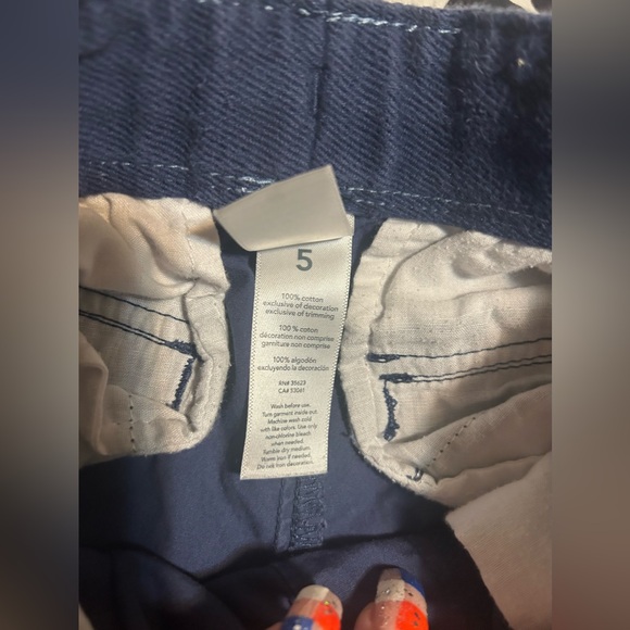 💰2/$10 carters kids blue pants- size 5 - Picture 7 of 7